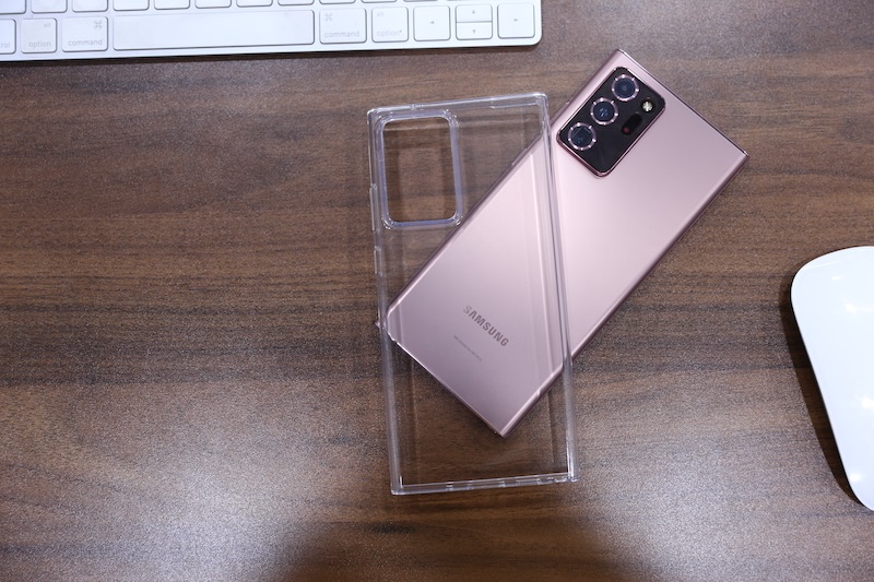 Ốp silicon clear cover samsung galaxy Note 20 untra