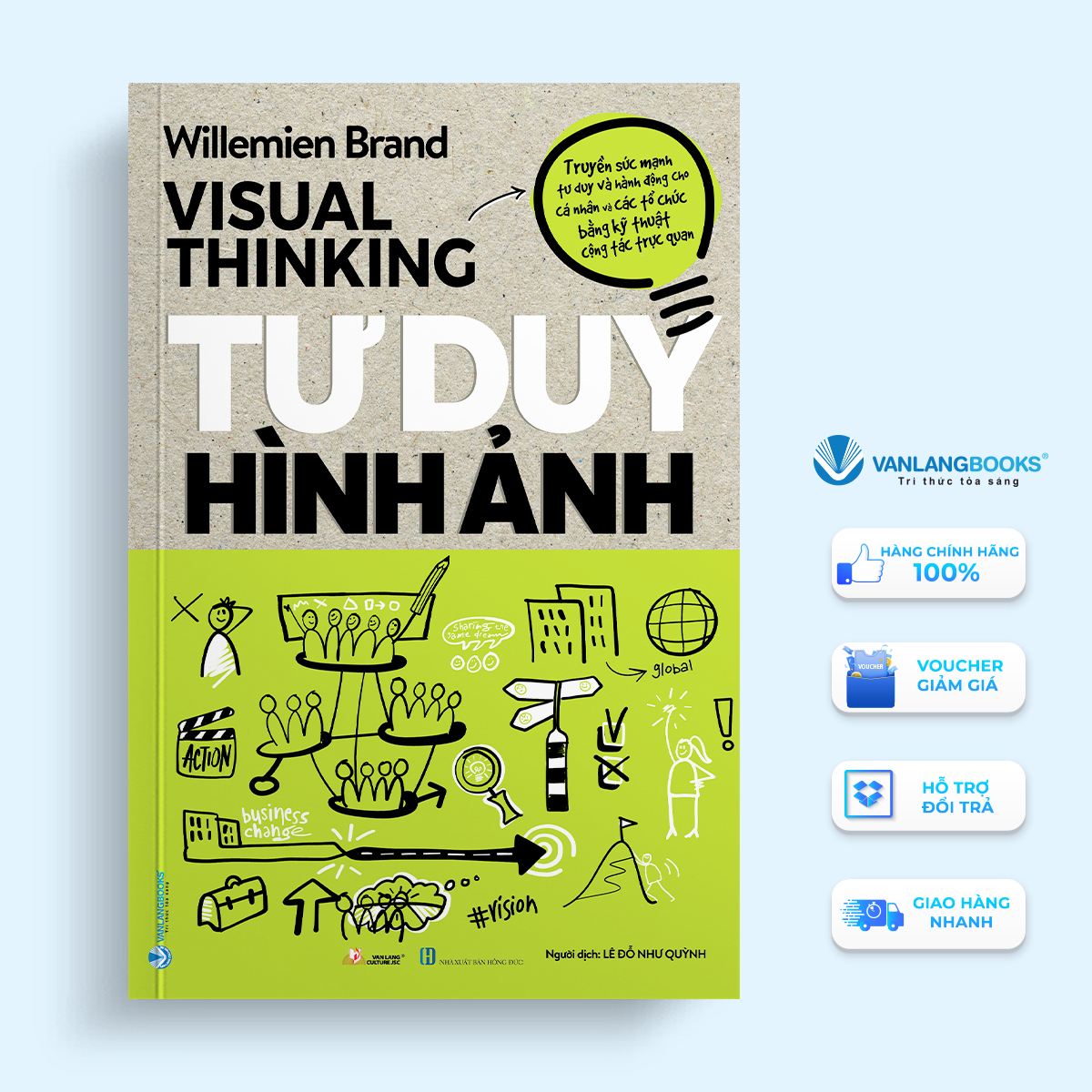 Sách - Tư Duy Hình Ảnh (Tái Bản 2023) - Vanlangbooks