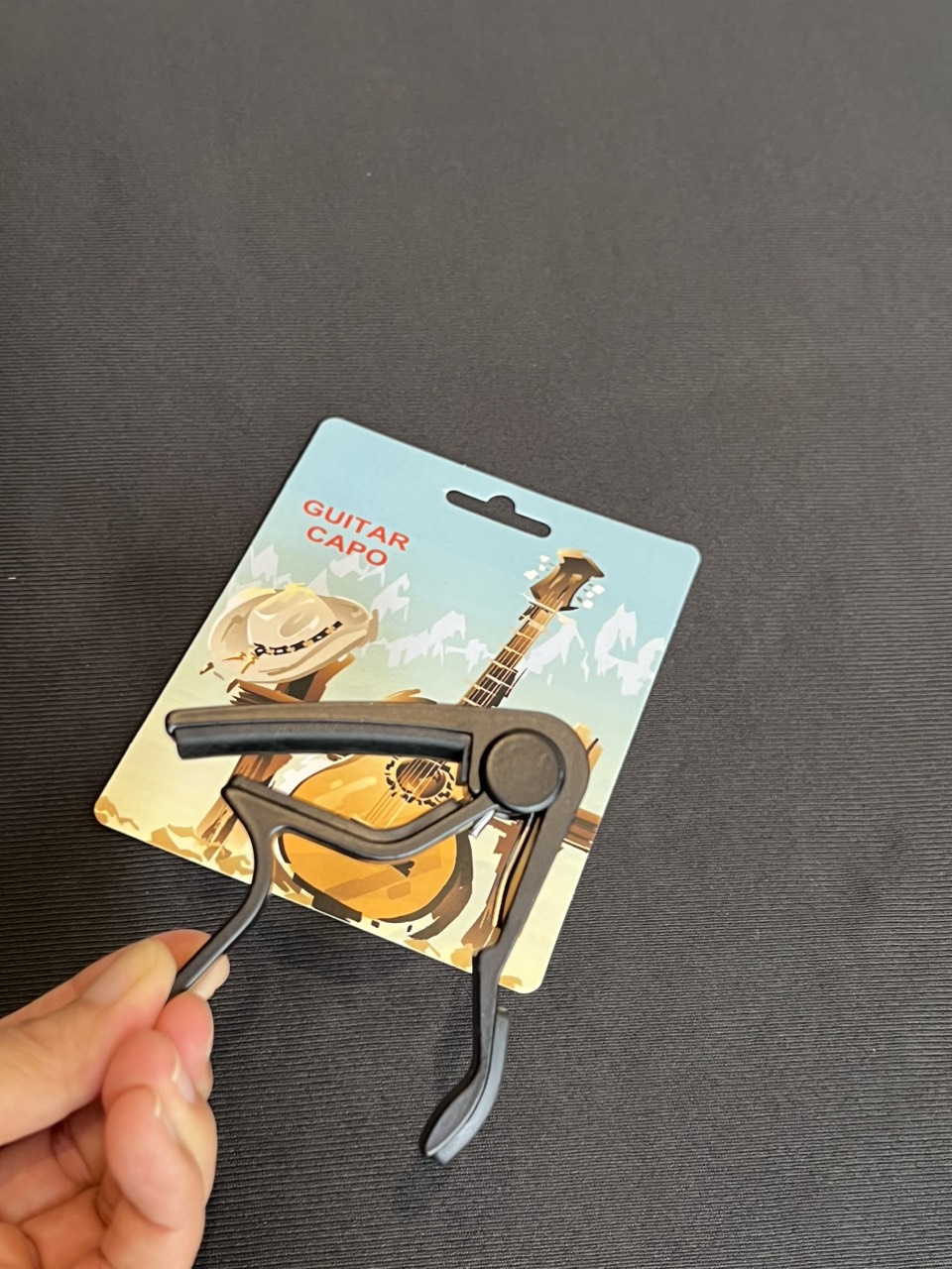 [ Giá Tốt ] Capo guitar chất lượng( màu đen)