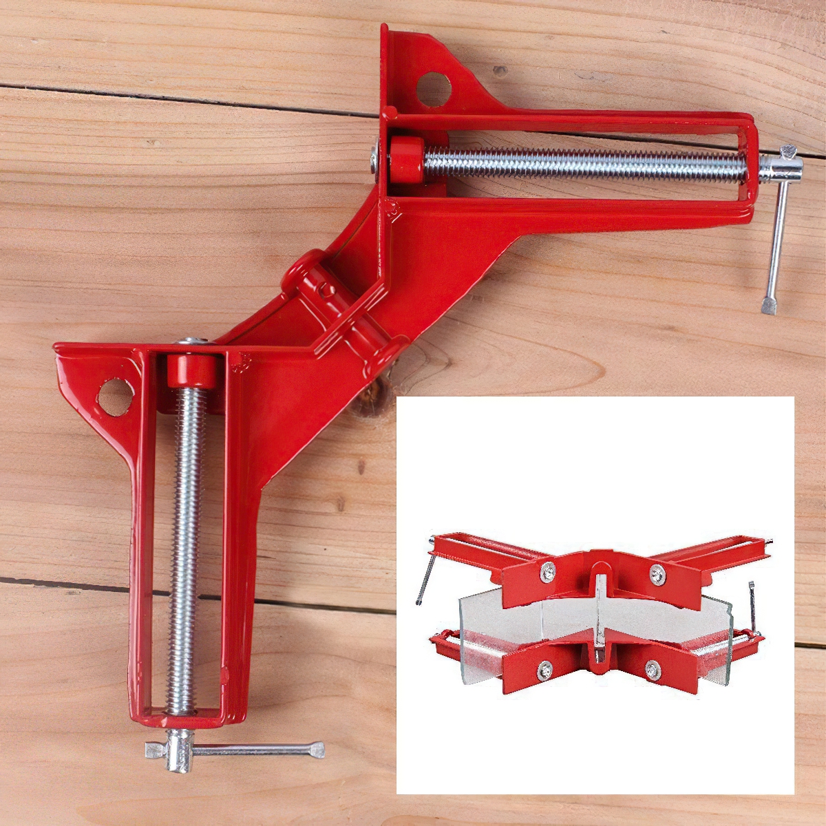 Bộ 1 ê tô vuông góc mini 90 độ
