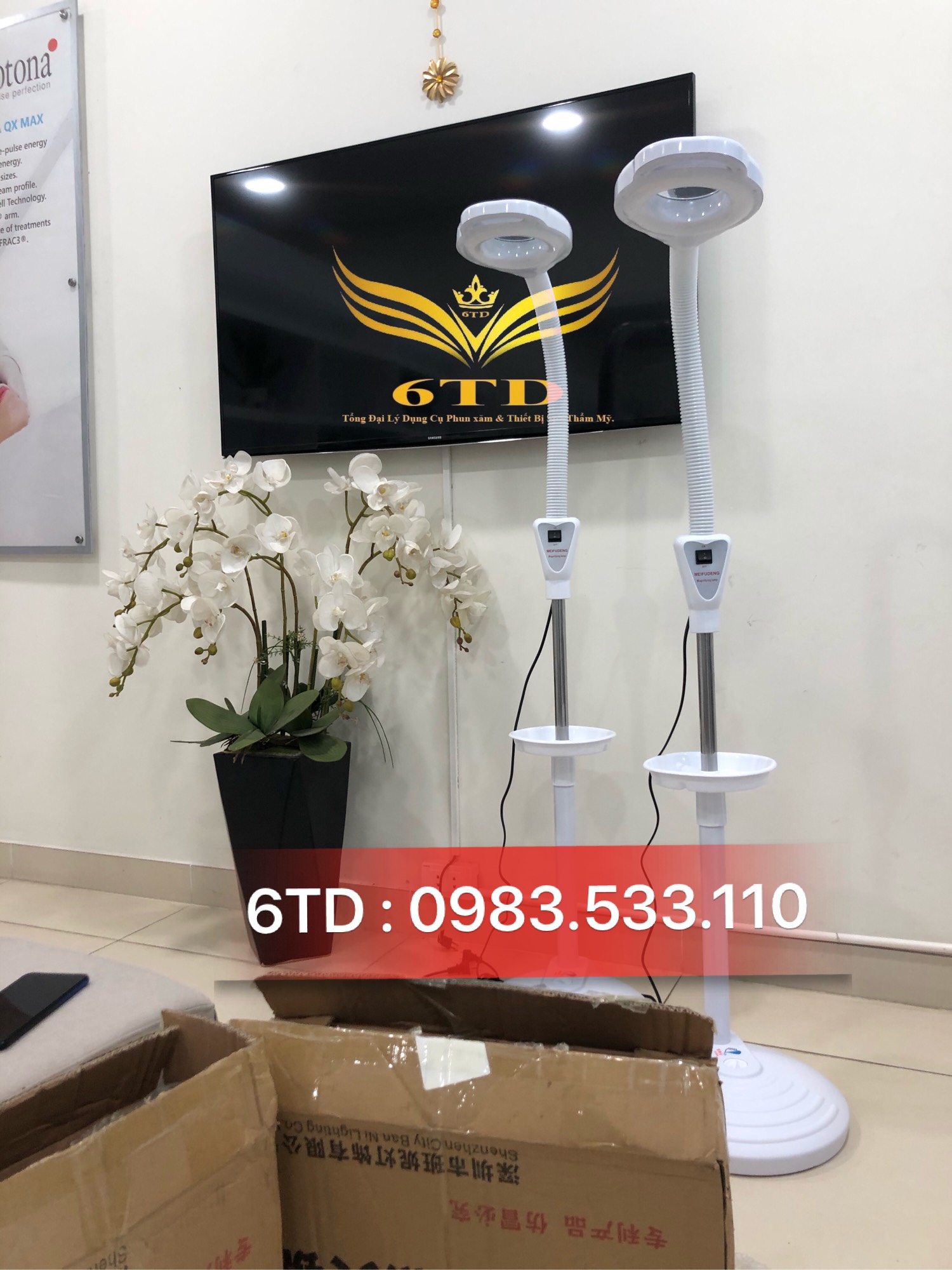 Đèn led Spa - Nối Mi - Phun xăm,Thẩm mỹ,...