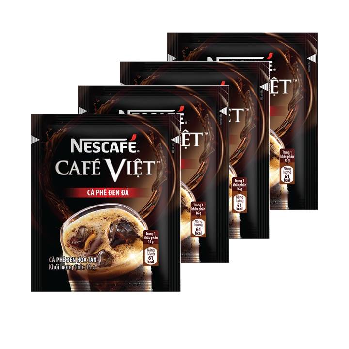 Bịch 35 Gói Cà Phê Đen Hòa Tan Nestcafe Cà Phê Việt 16g