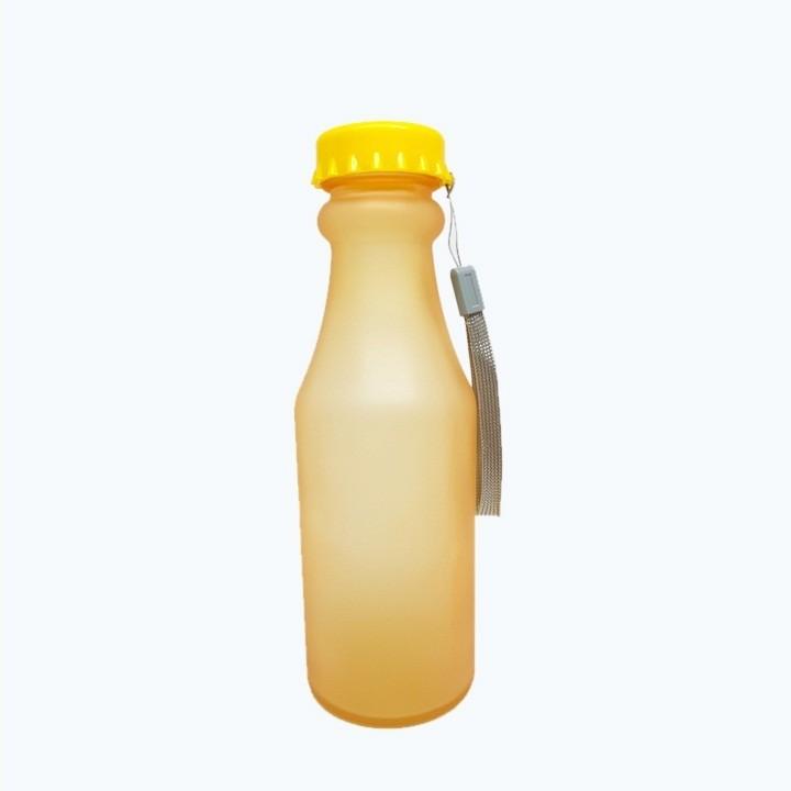 Bình Nước Thủy Tinh Dây Xách Nhúng Mờ 400ML