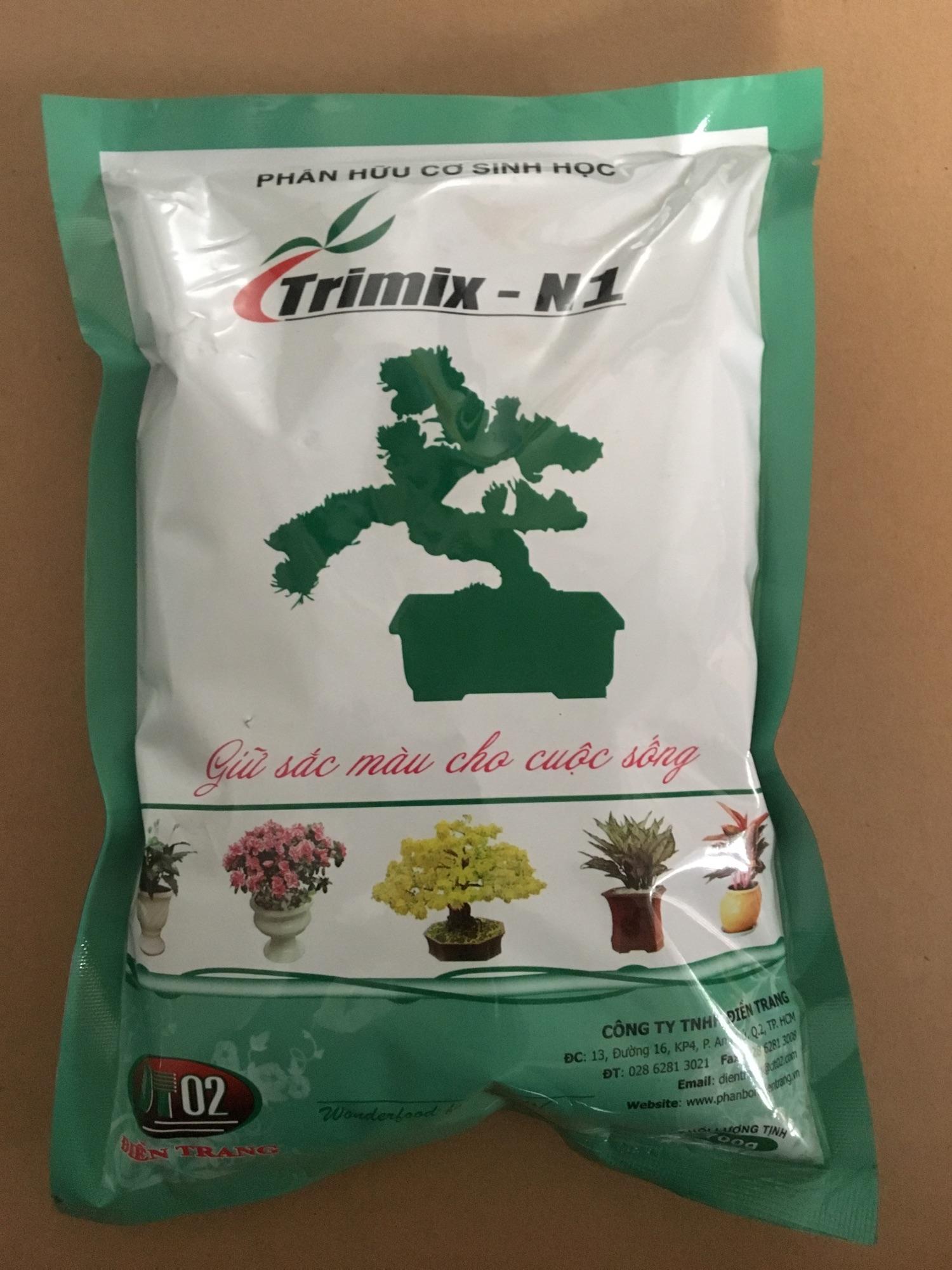 Phân hữu cơ sinh học Trimix  N1 túi 700 gram