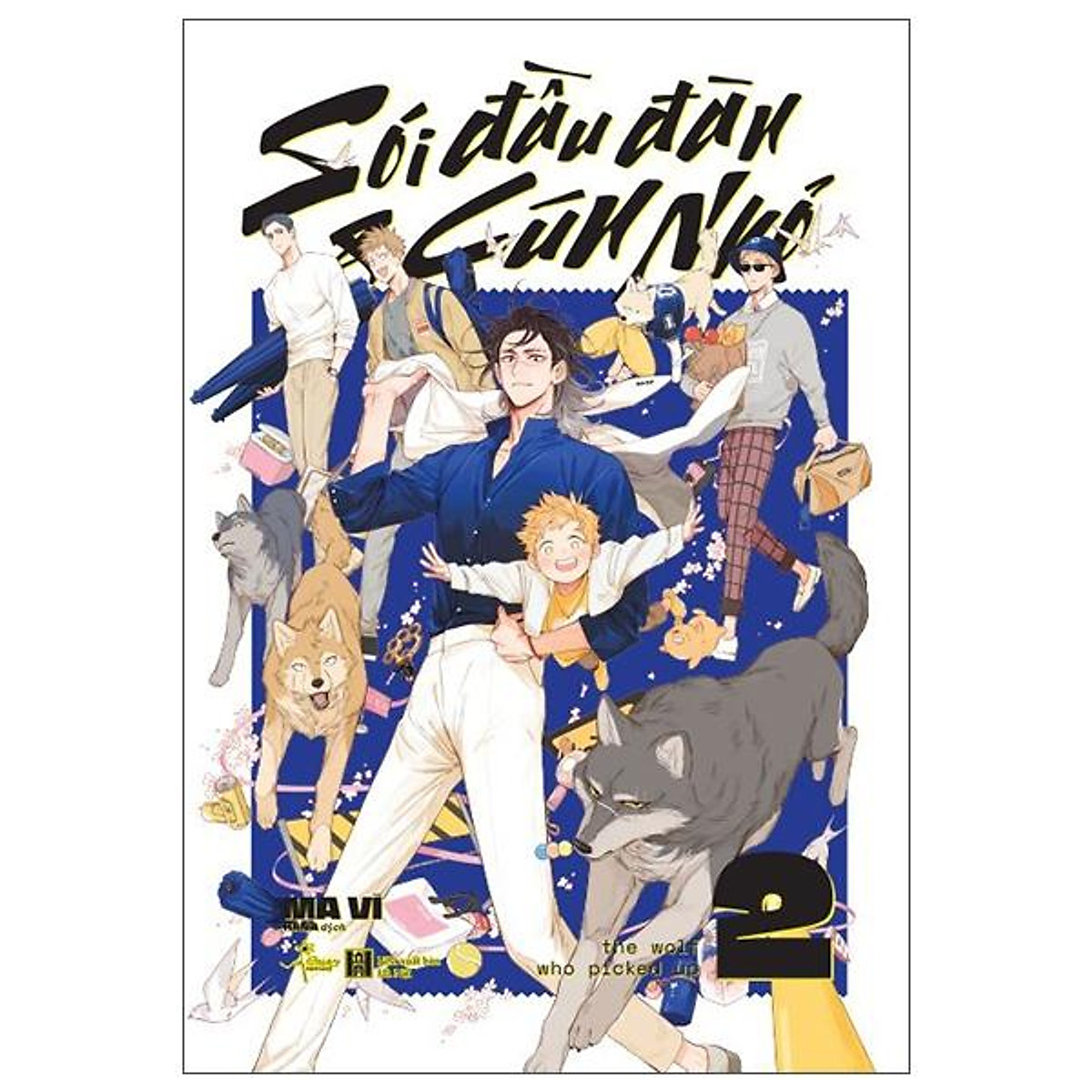 Sách sói đầu đàn và cún nhỏ - tập 2 - tặng kèm postcard - nhà sách vĩnh thụy