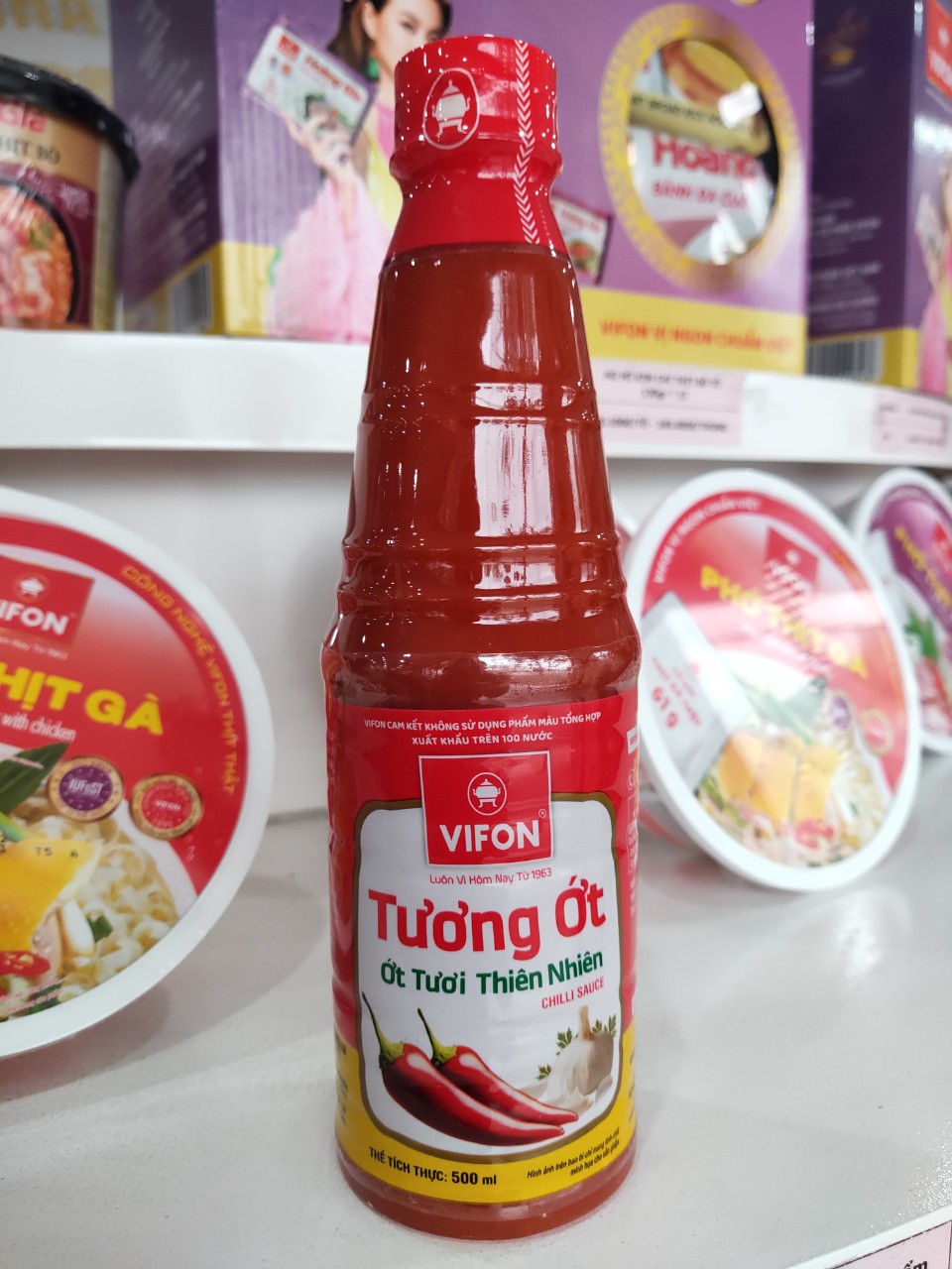 Tương ớt Vifon 500g (Ớt tươi thiên nhiên)