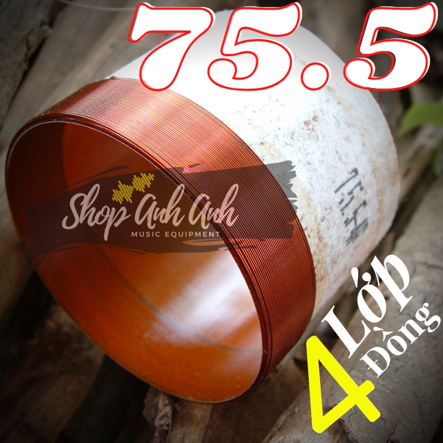 Coil loa 75.5 - 75 - 76.2 - 76.5 - 77 phíp bố