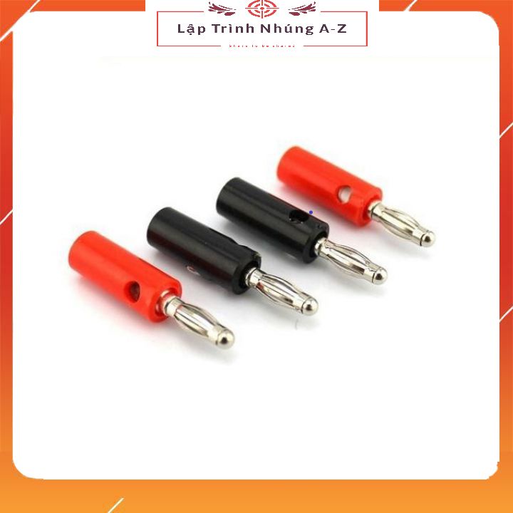 Jack bắp chuối 4mm đực cái