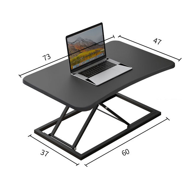 Standing computer office folding table elevated stand can lift laptop desktop computer available