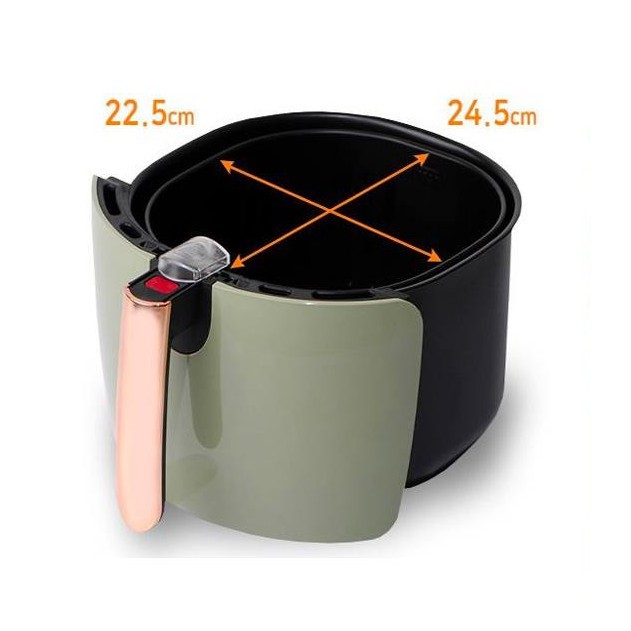 Nồi Chiên Không Dầu Sharp 8L - KS 20901, Dung Tích Lớn