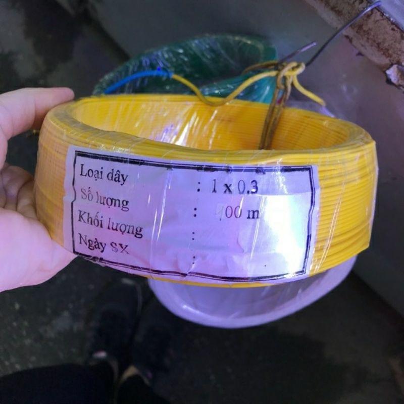 Dây điện Nhật 0.3 mm cuộn100m