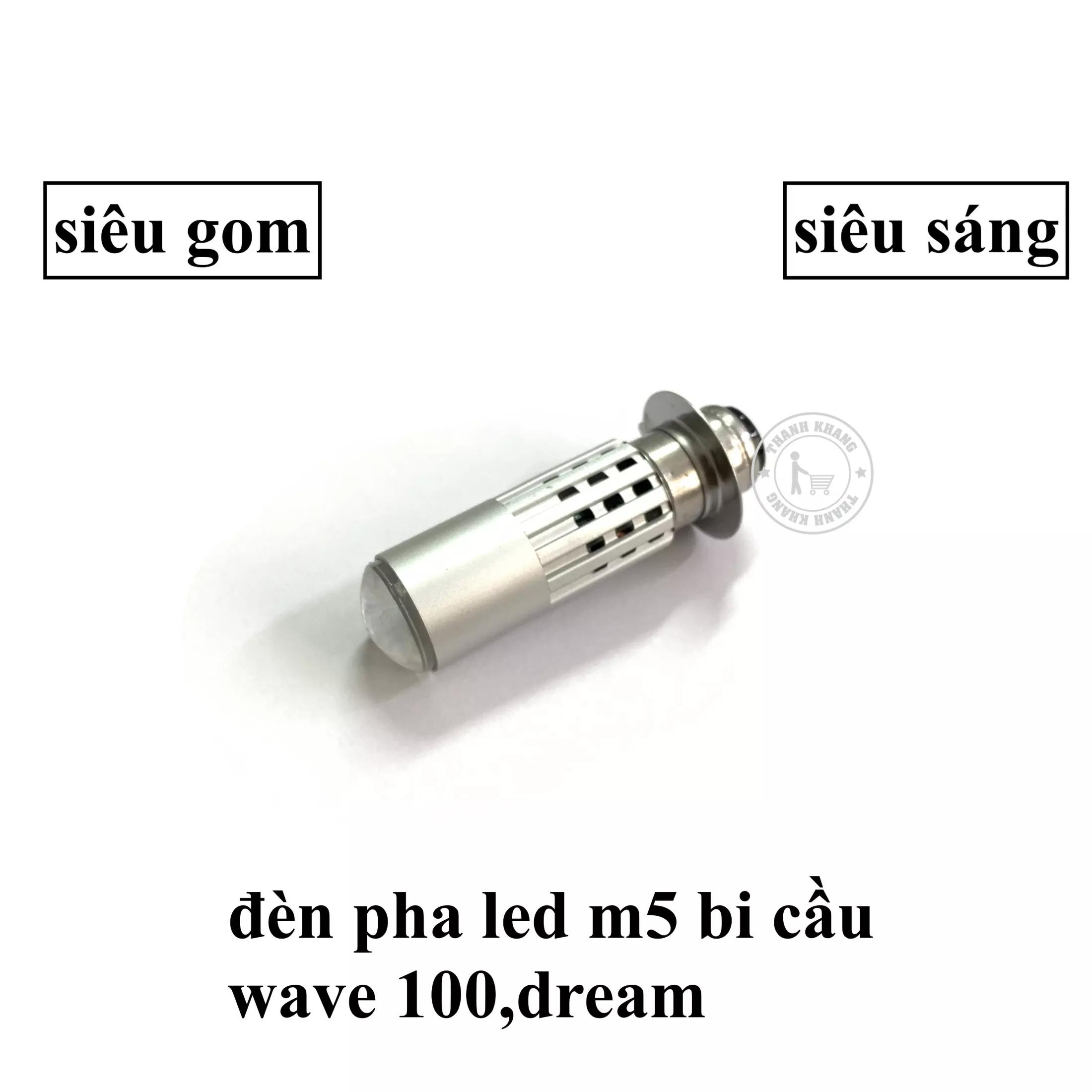 Đèn led chân m5 đèn led xe máy wave 100 , dream cos vàng pha trắng siêu sáng siêu gom hàng y như hình
