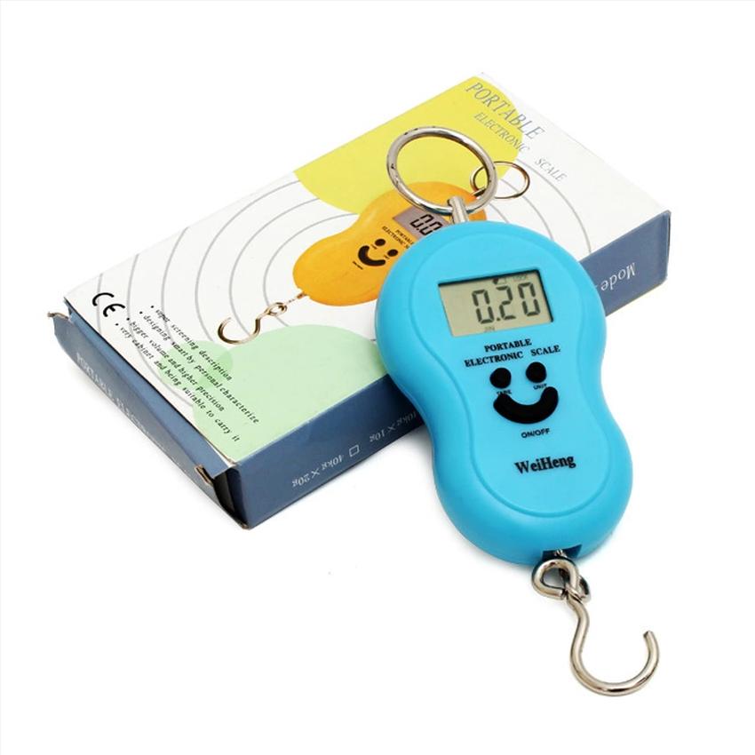 Portable weighing scale. It's electronic monitor type for travel luggage scale. Th220 V
