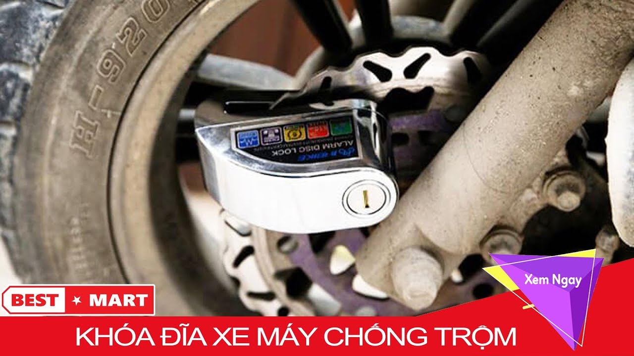 [HCM]Khoá đĩa chống trộm KINBAR