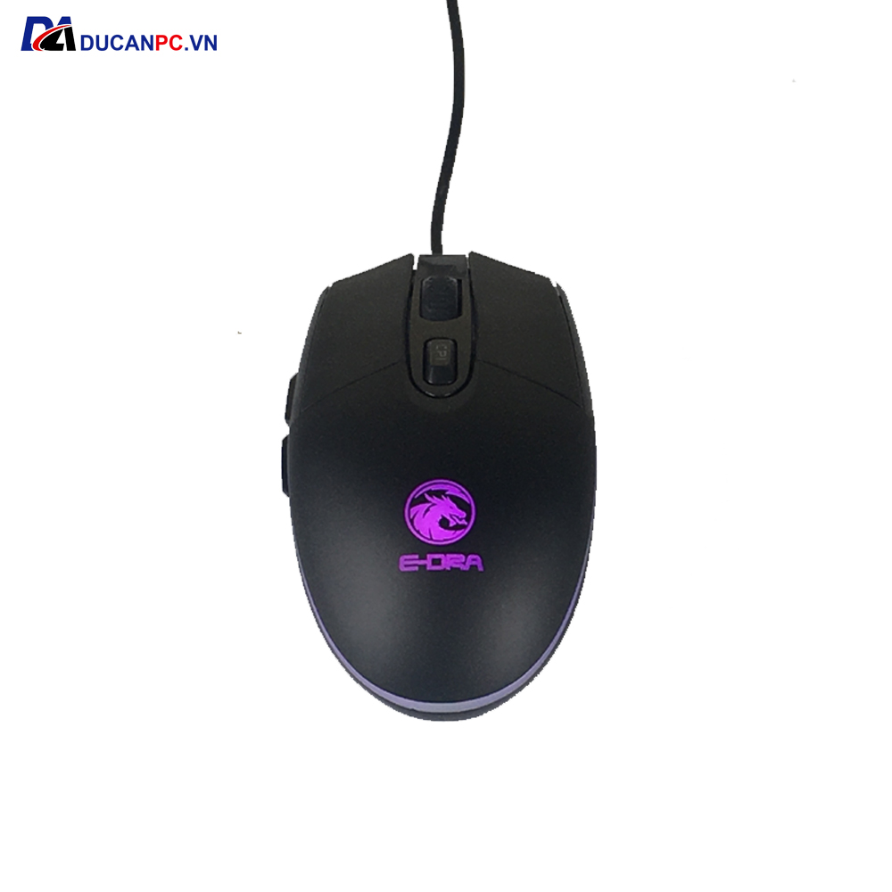 Chuột chơi game E-DRA EM6102 Led RGB - Black
