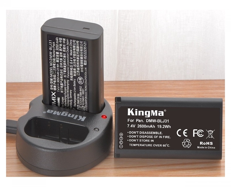 Pin máy ảnh Kingma cho DMW-BLJ31