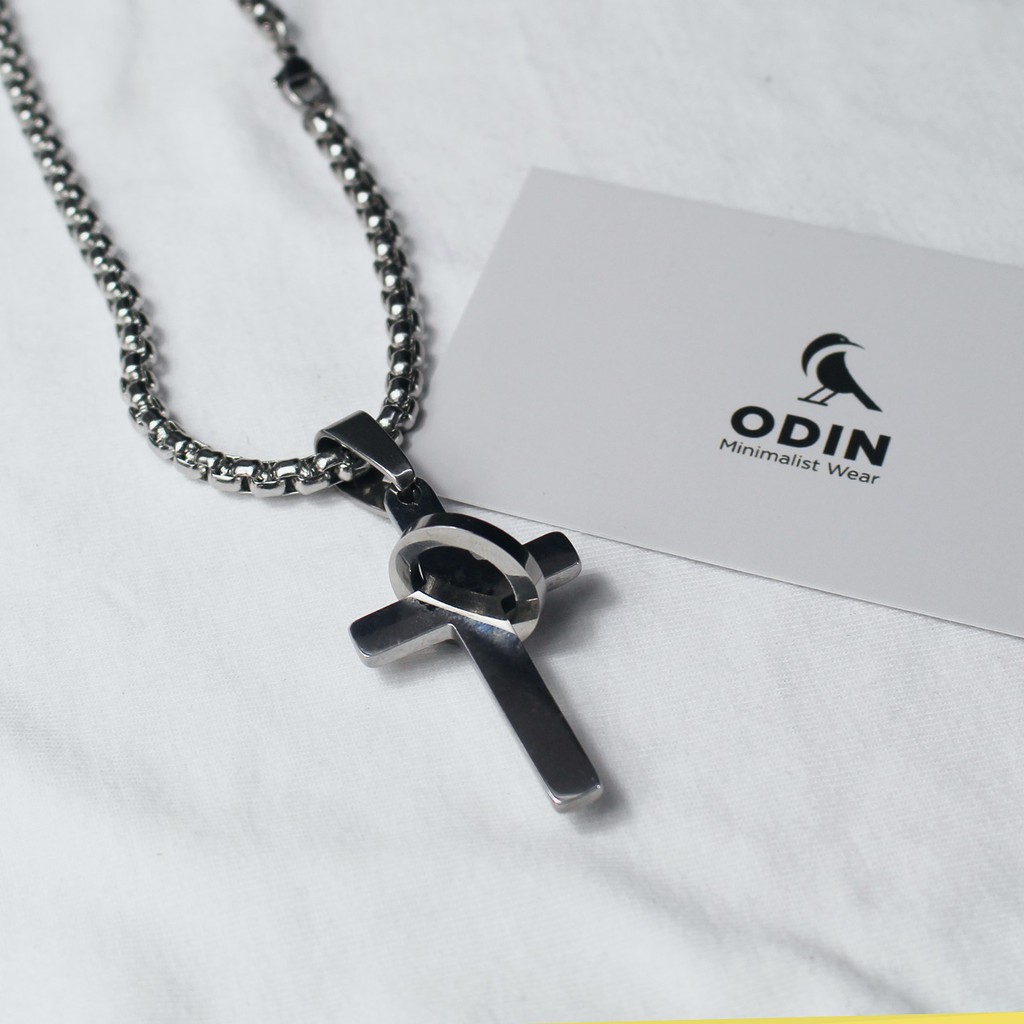 Dây chuyền Thập Giá/Nhẫn TITANIUM không gỉ - ODIN
