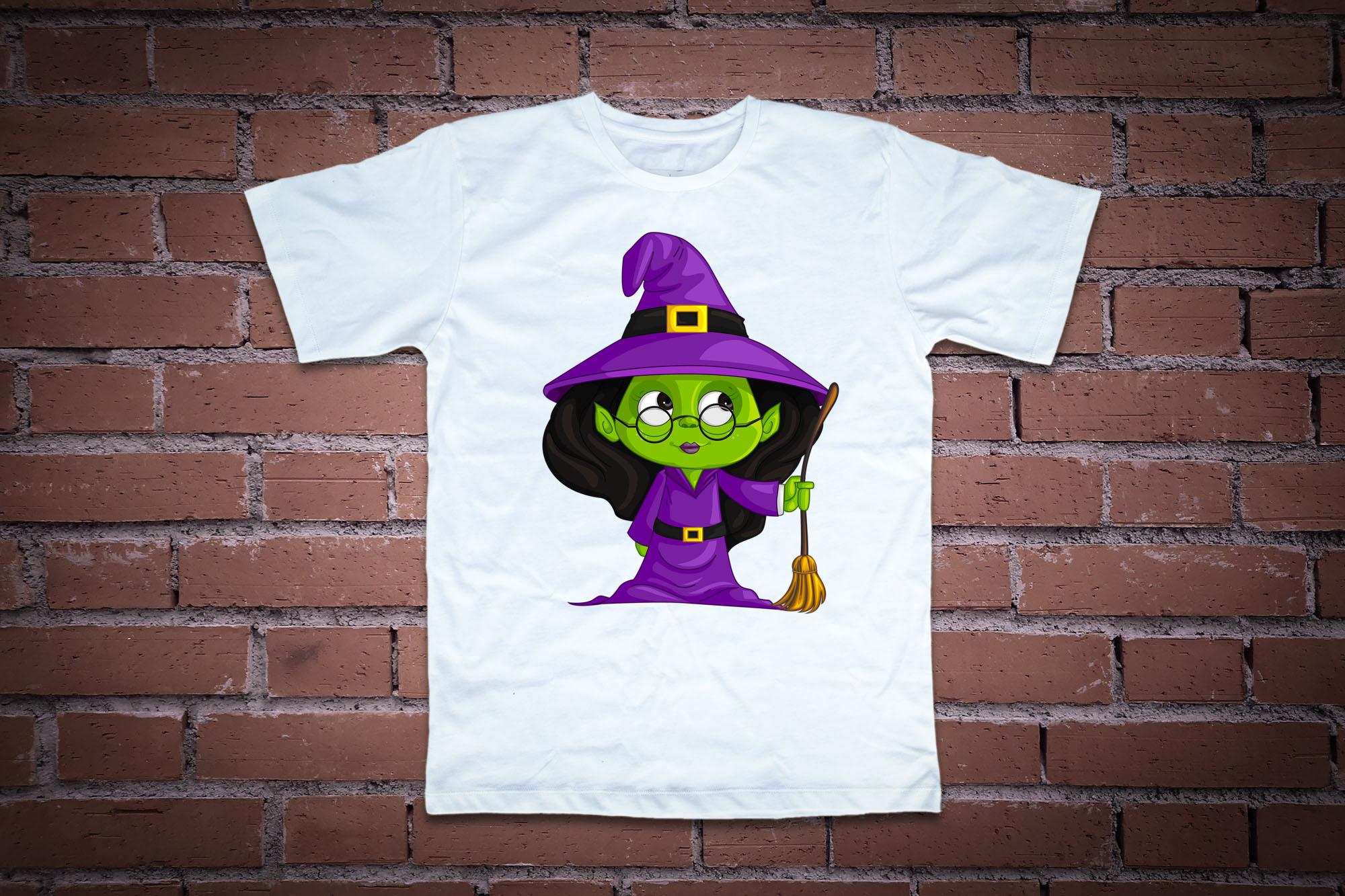 [HCM]Áo thun in hình  phù thủy  áo tím