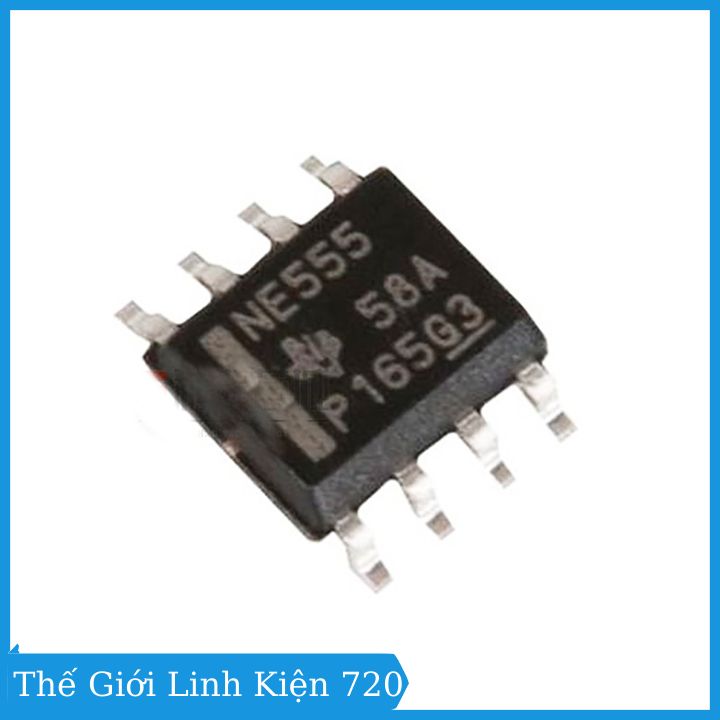 NE555 SOP8 / DIP8 - ic tạo xung dao động