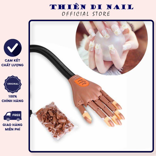 Bàn tay giả có khớp nối học làm nail