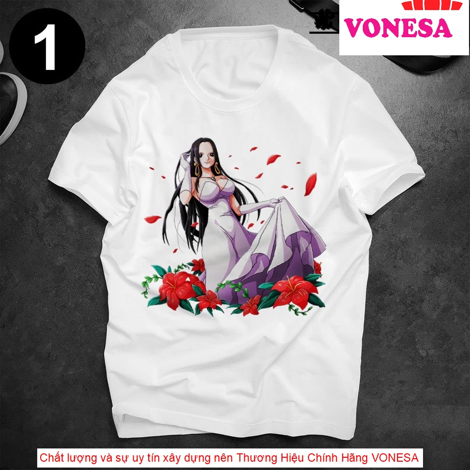 ⚡️freeship⚡️áo thun in hình boa hancock one piece cực đẹp