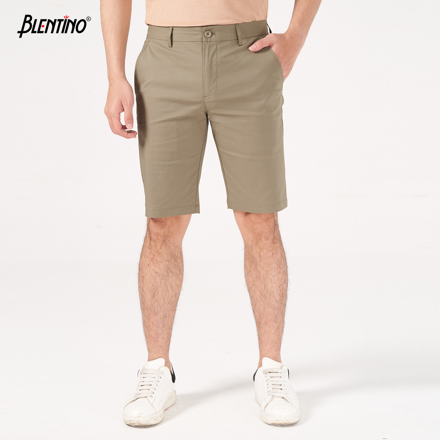 Blentino quần short ngố kaki nam qs0321