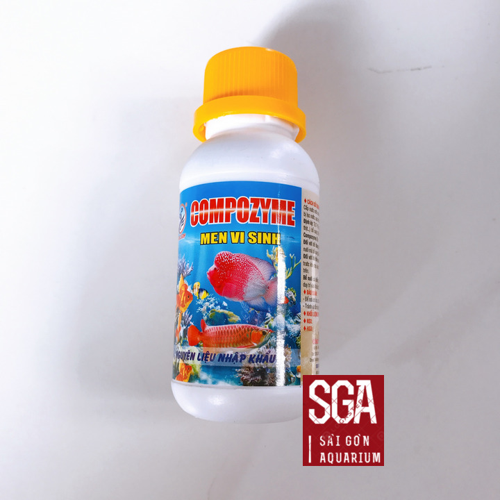 1 Hủ Men Vi Sinh Compozyme Cho Hồ Cá Cảnh 20g, Làm Trong Nước, Xử Lý Chất Thải, tạo môi trường lý lưởng cho hồ cá nhà bạn