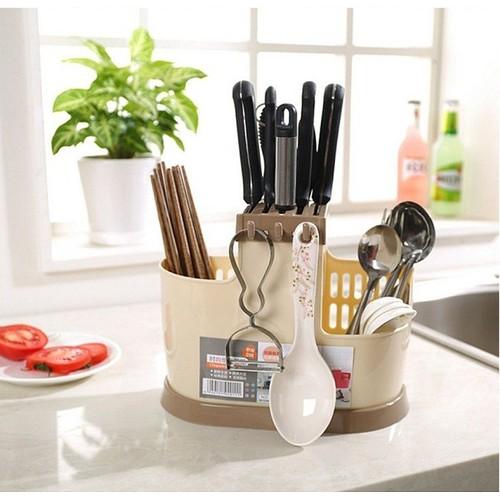 [HCM]Ống cắm dao đũa thìa 3 ngăn Homestar