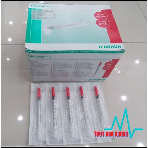 BƠM TIÊM TIỂU ĐƯỜNG - THẨM MỸ OMNICAN 40ML