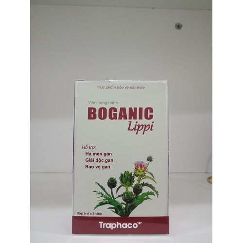BOGANIC Lippi giải độc gan hạ men gan