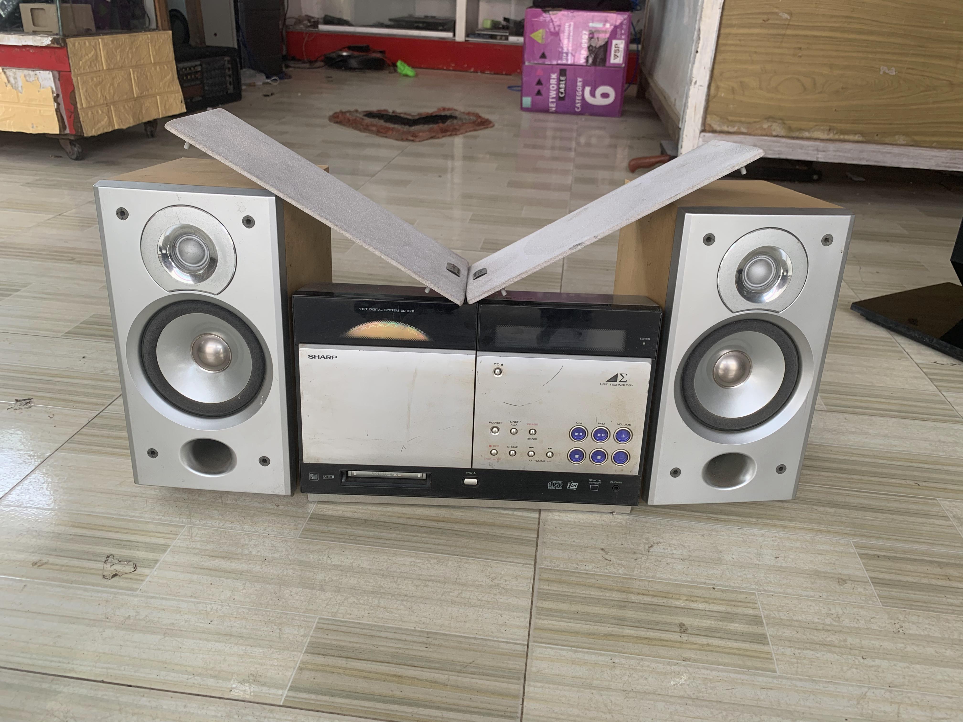 DÀN ÂM THANH MINI NHẬT SHARP CX8-B