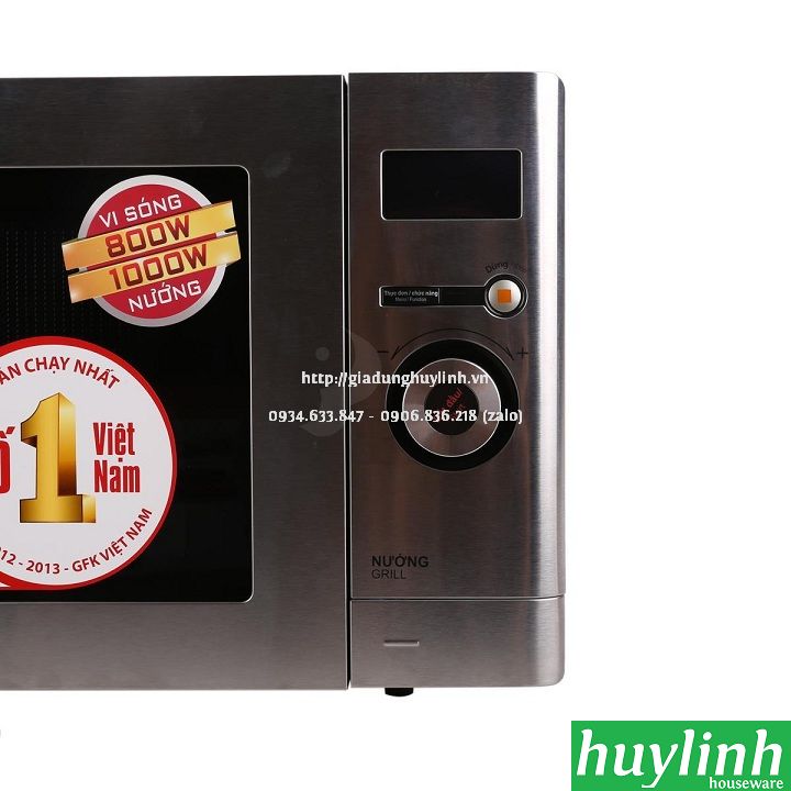 Lò vi sóng điện tử có nướng Sharp R-G623VN(ST) - 23 lít