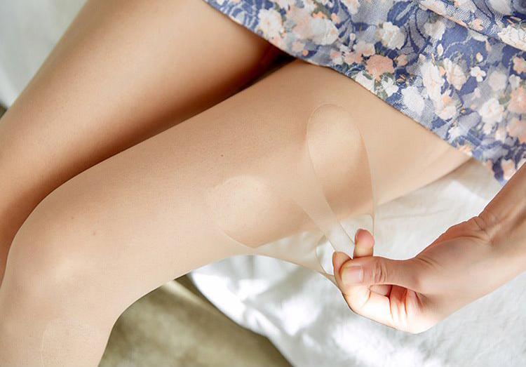 Quần Tất Da Chân Không Rách Dọc