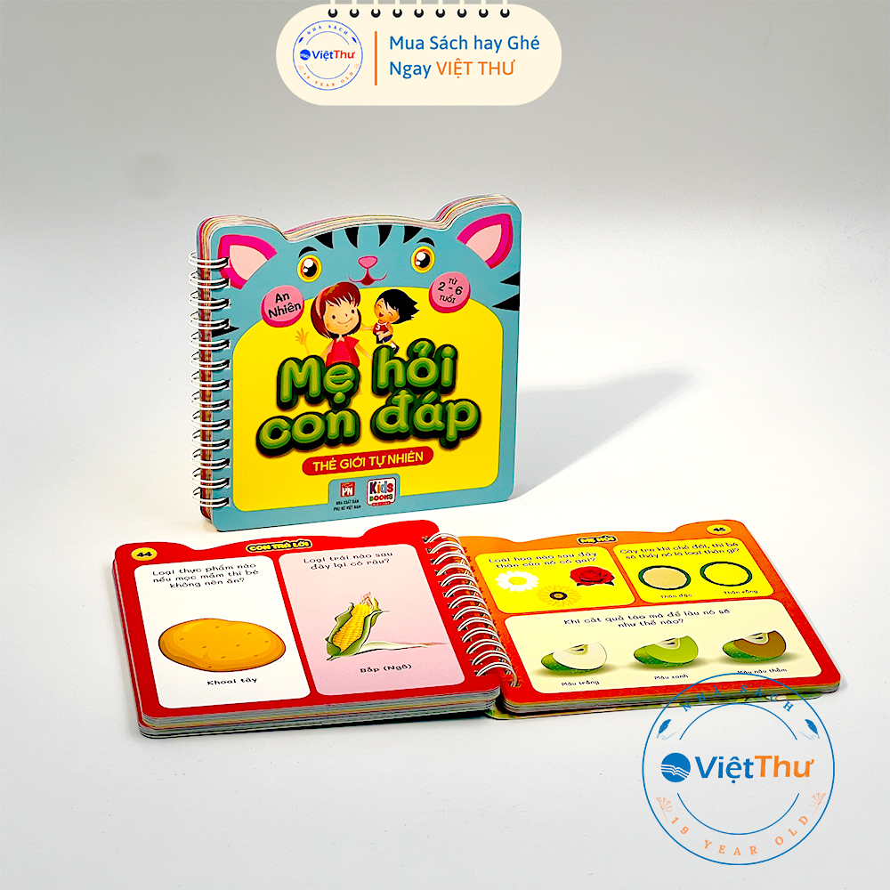 Sách - Mẹ Hỏi Con Đáp - Thề Giới Tự Nhiên(VT)
