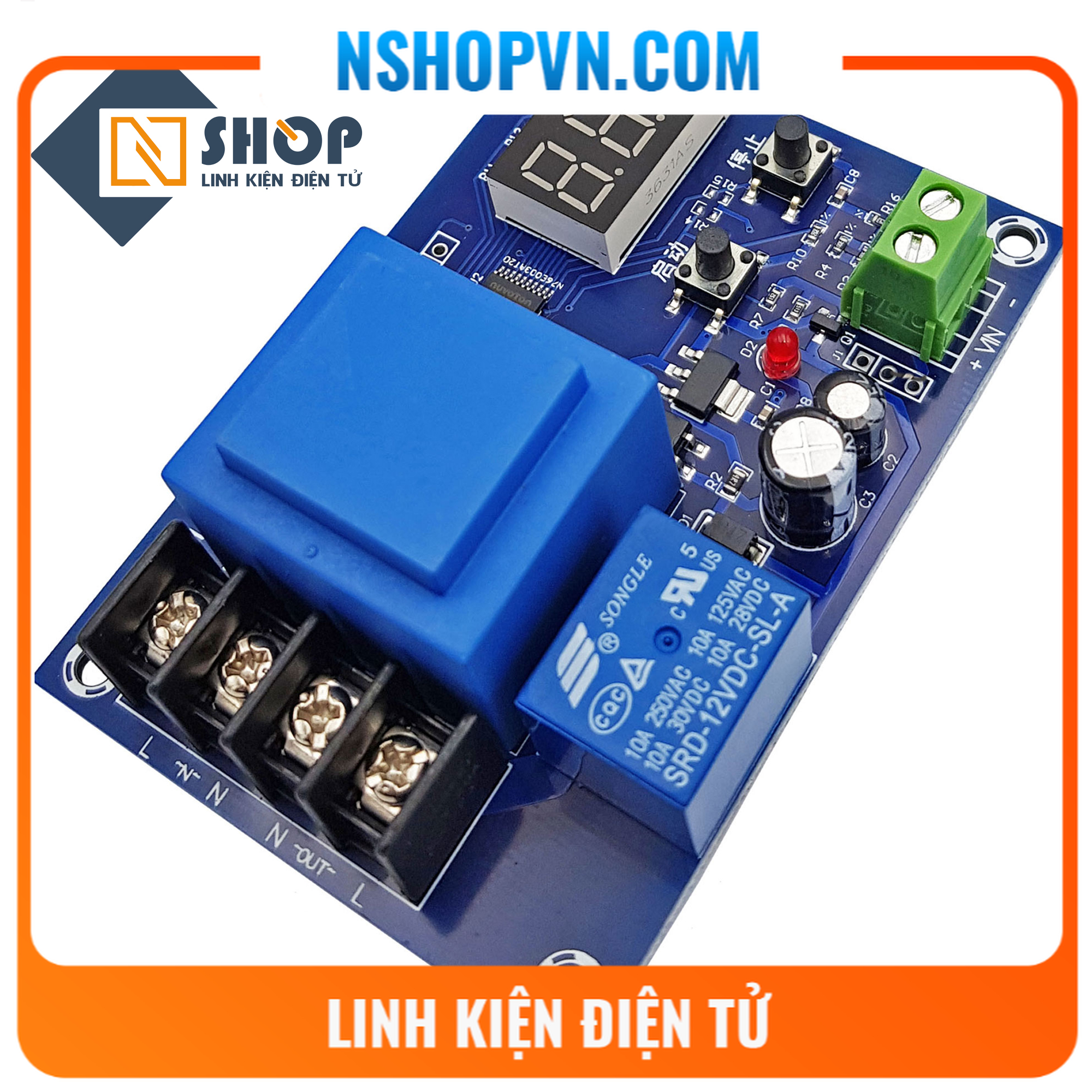 Mạch sạc acquy tự động XH-M602 6-72V