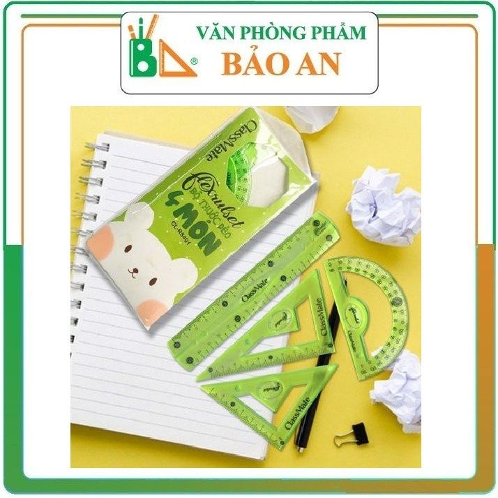 Bộ thước dẻo 4 món classmate cl-rs401