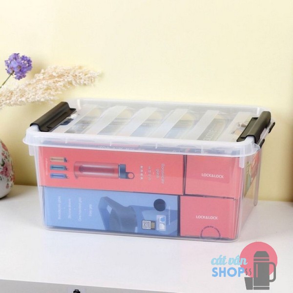 Thùng đựng đồ Inplus Easy Clip LocknLock 15L INP111