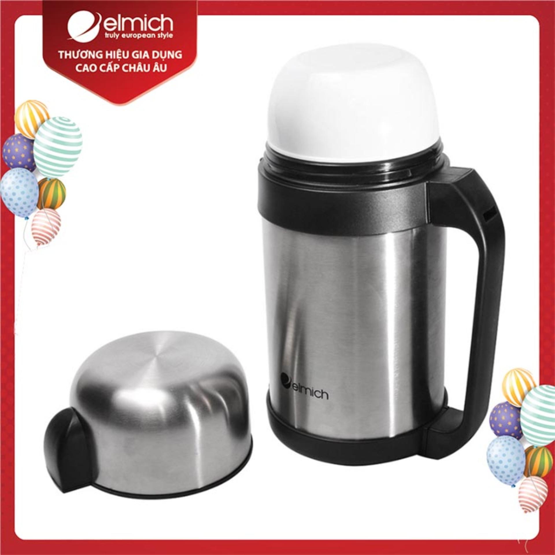 Phích giữ nhiệt đựng thức ăn 1L Elmich 6044