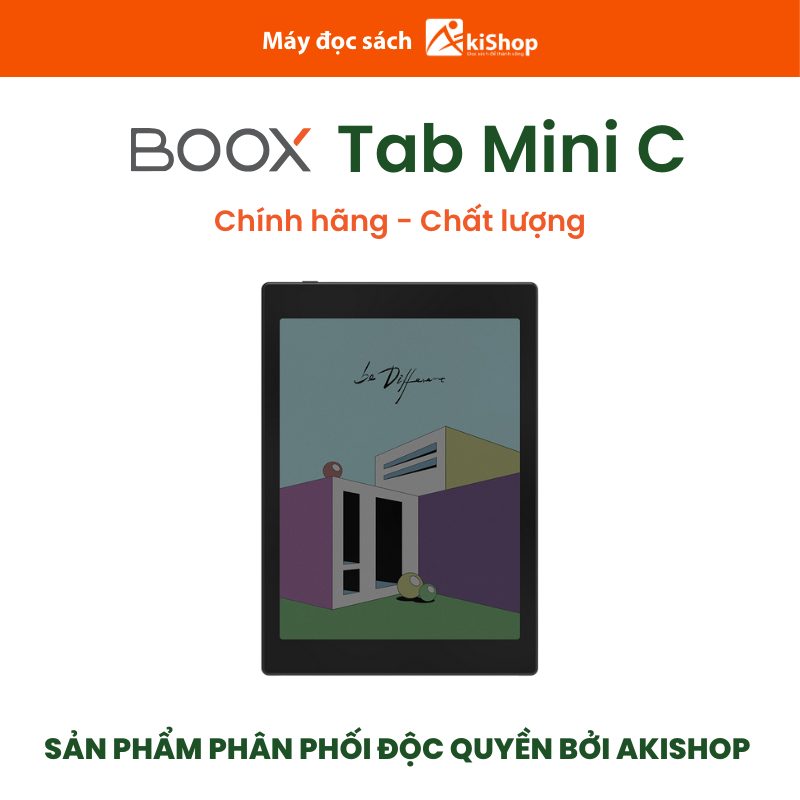 Máy đọc sách Boox Tab mini C chính hãng Akishop