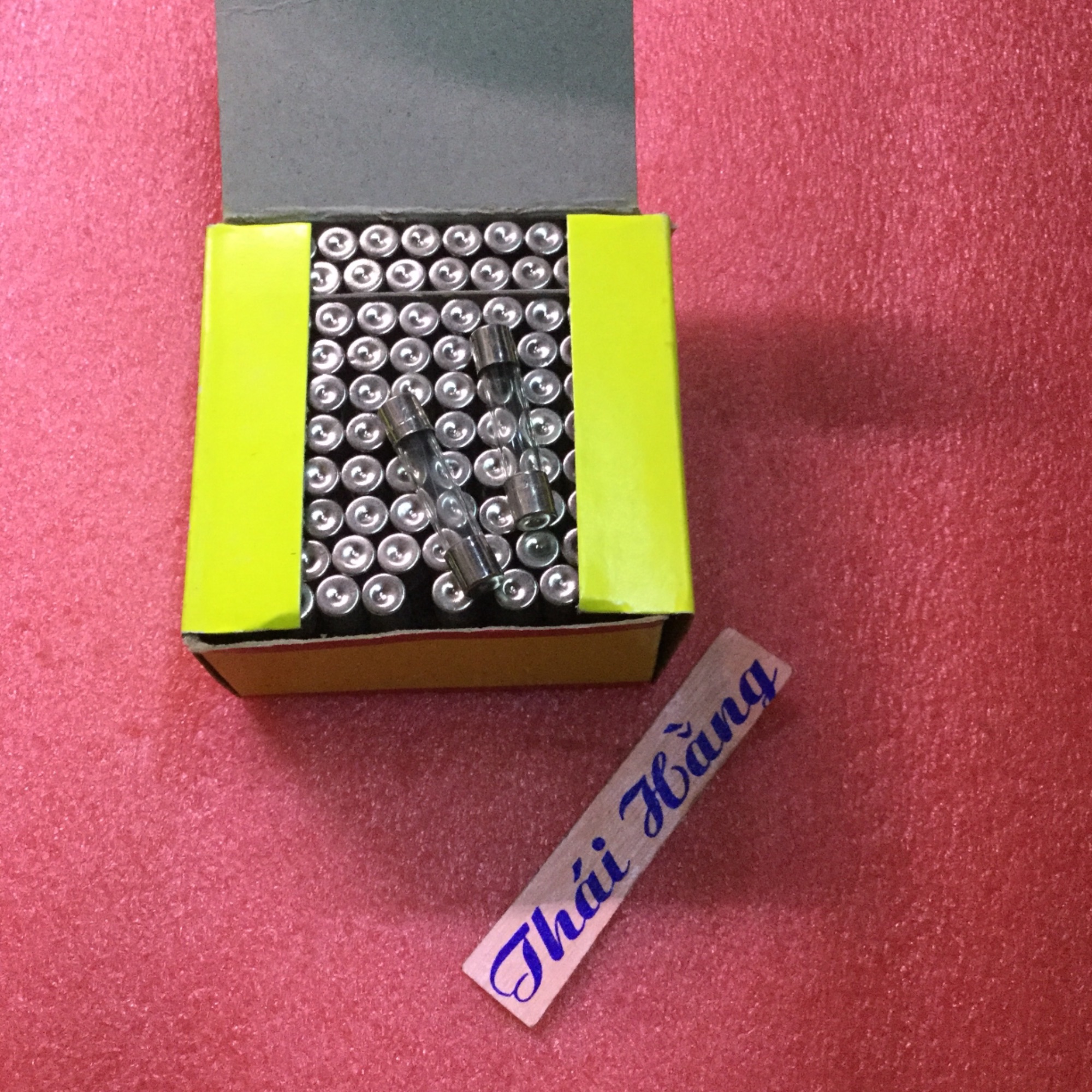 Cầu chì thủy tinh 10 A -6x30 mm(100 chiếc )