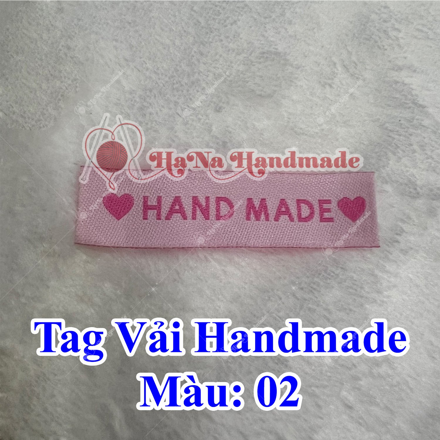Tag vải handmade 6k/ 2 cái