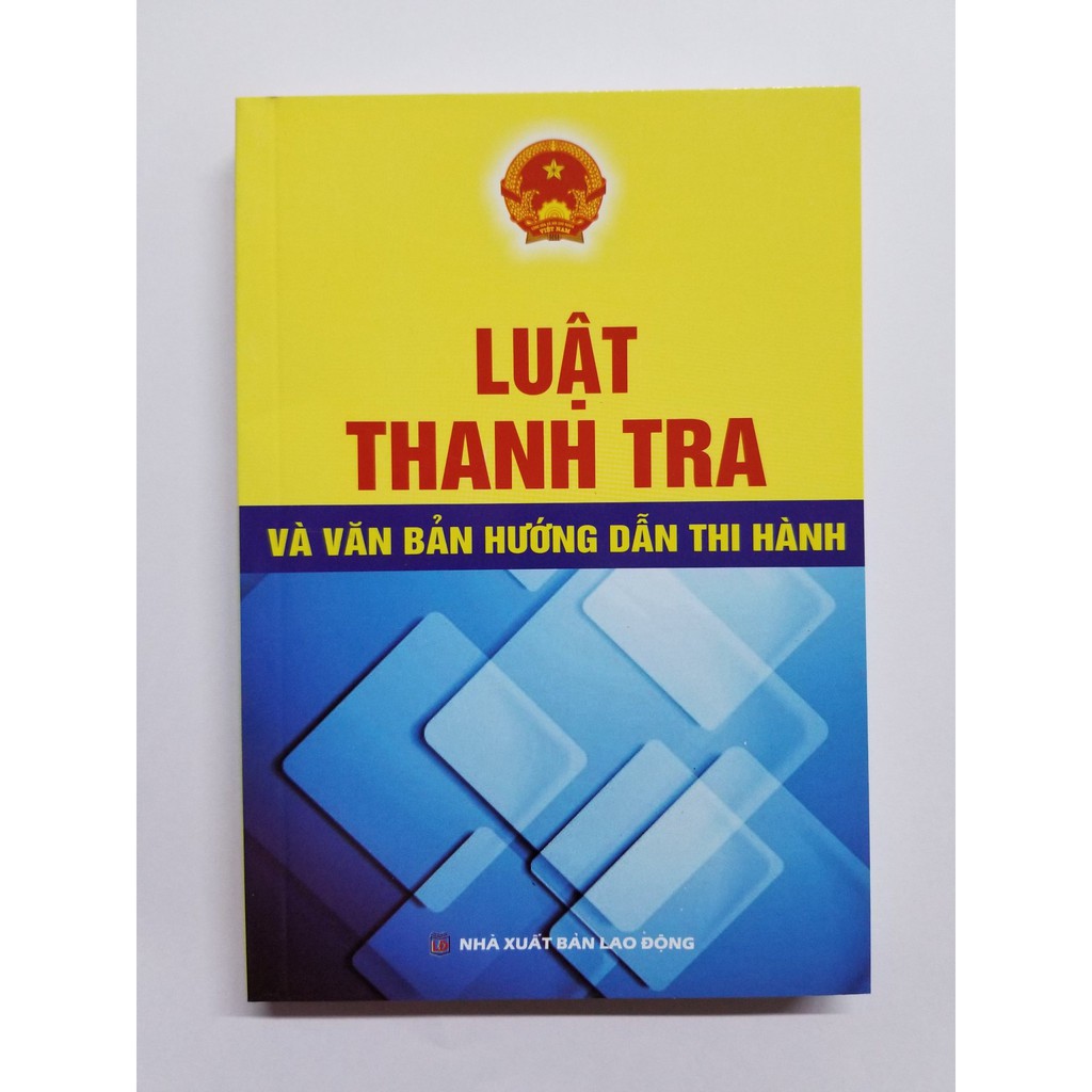 Sách - luật thanh tra và văn bản hướng dẫn thi hành