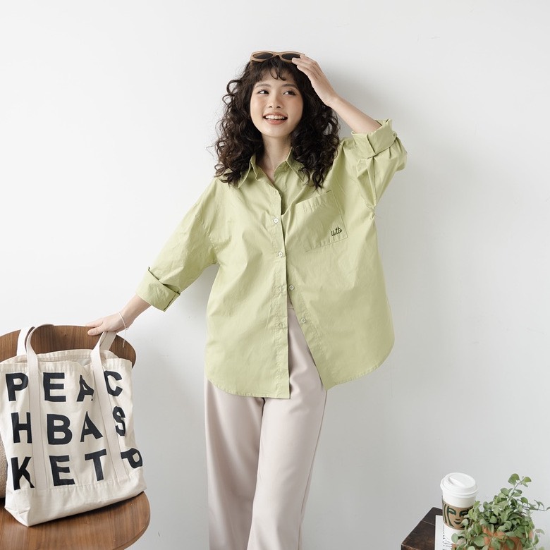 [Nhập LAZLOOK99 GIẢM 100K/500K] Áo sơ mi dài tay vải thô mềm - Poplin Shirt - ufo.thebasic