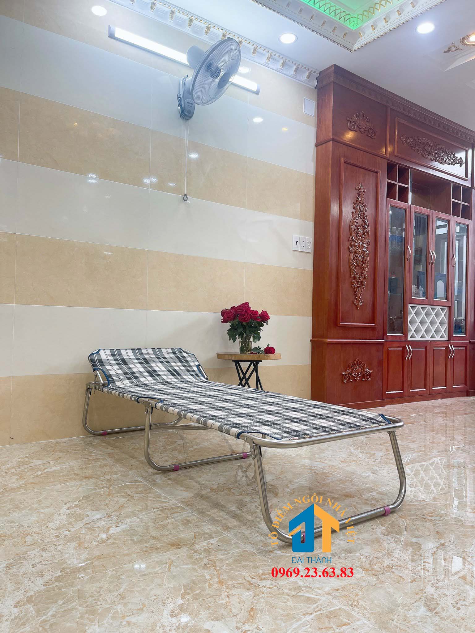 Giường  xếp cao cấp inox GX07