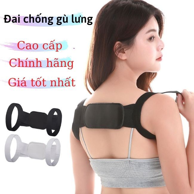 [HCM]Đai Định Hình Lưng Chống Gù Freesize Cho Mọi Lứa Tuổi