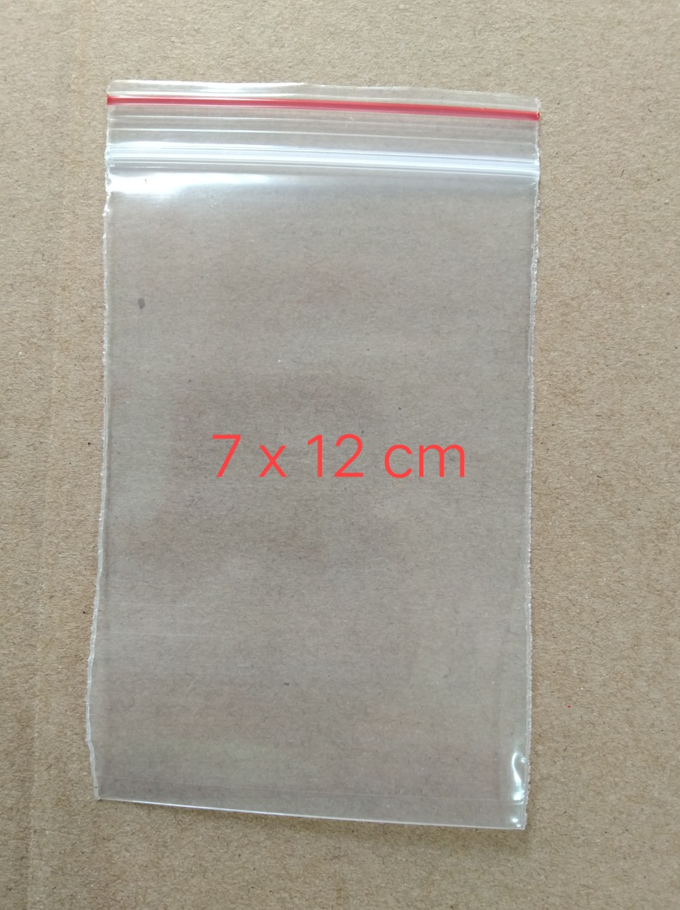 100gr - Túi zip chỉ đỏ nhiều size đựng thực phẩm, đồ dùng