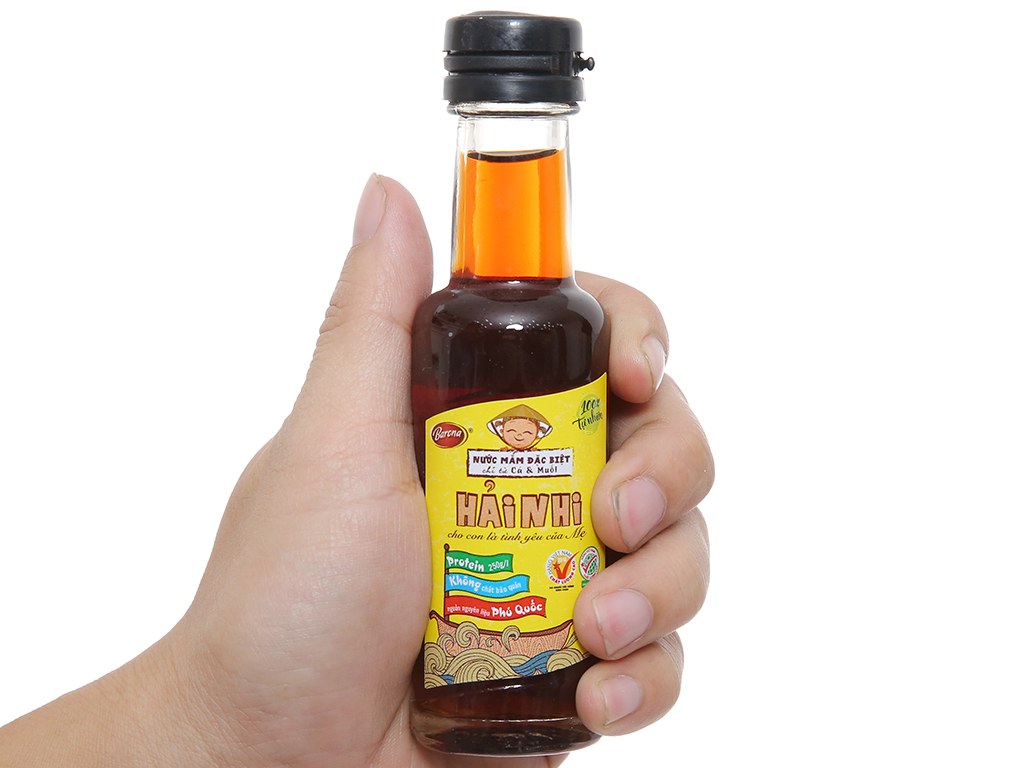 Nước Mắm Hải Nhi Barona 250ml [Mua 2 chai TẶNG 1 chai Nước Mắm Hải Nhi Barona 50ml]