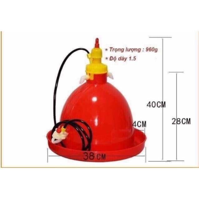 Máng uống tự động cho gà vịt