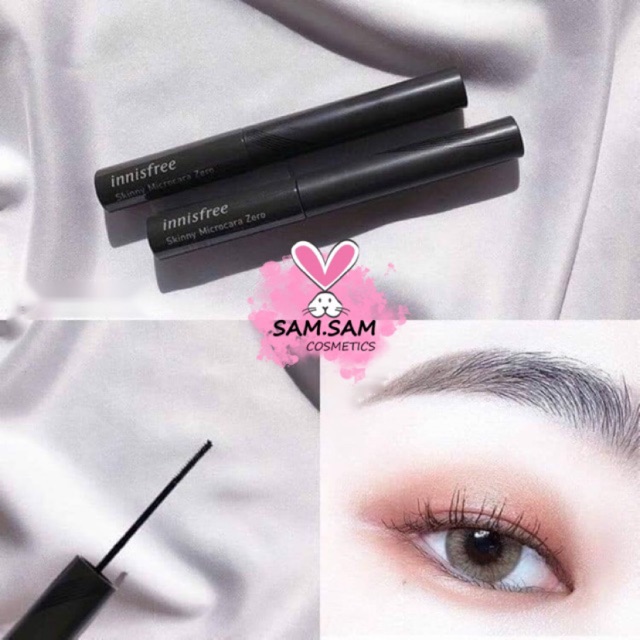 Mascara chuốt mi Skinny Microcara Zero Innisfree (mẫu mới 2019)