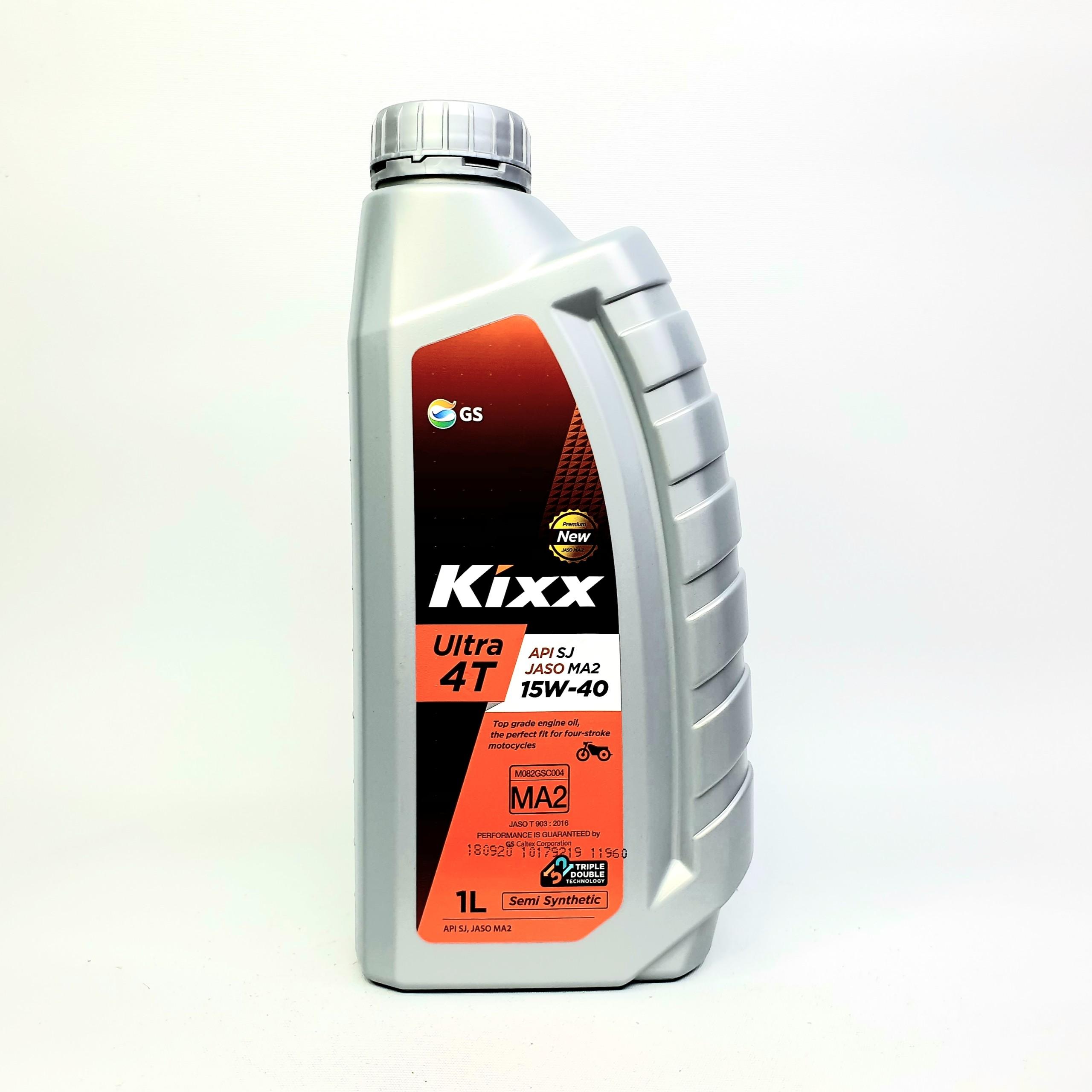 Kixx ultra 4t 15w40 1 lít nhớt xe số